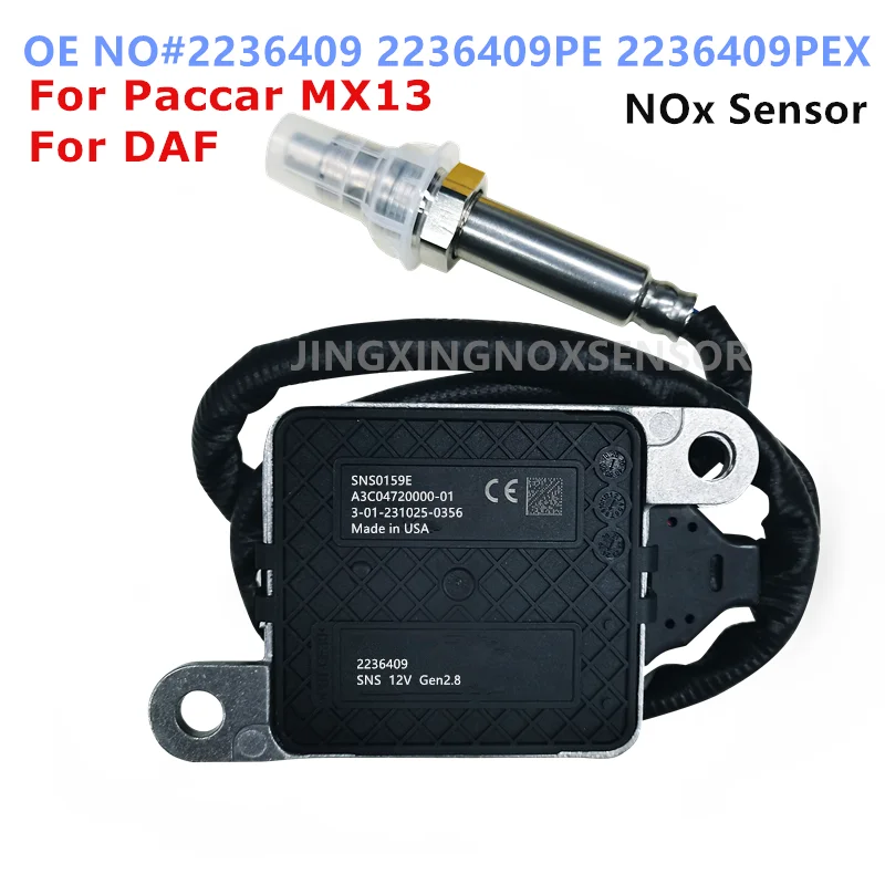 

2236409PEX 5WK96759 2236409 Original NEW Inlet Nitrogen Oxide NOx Sensor For MX13 PACCAR Engine