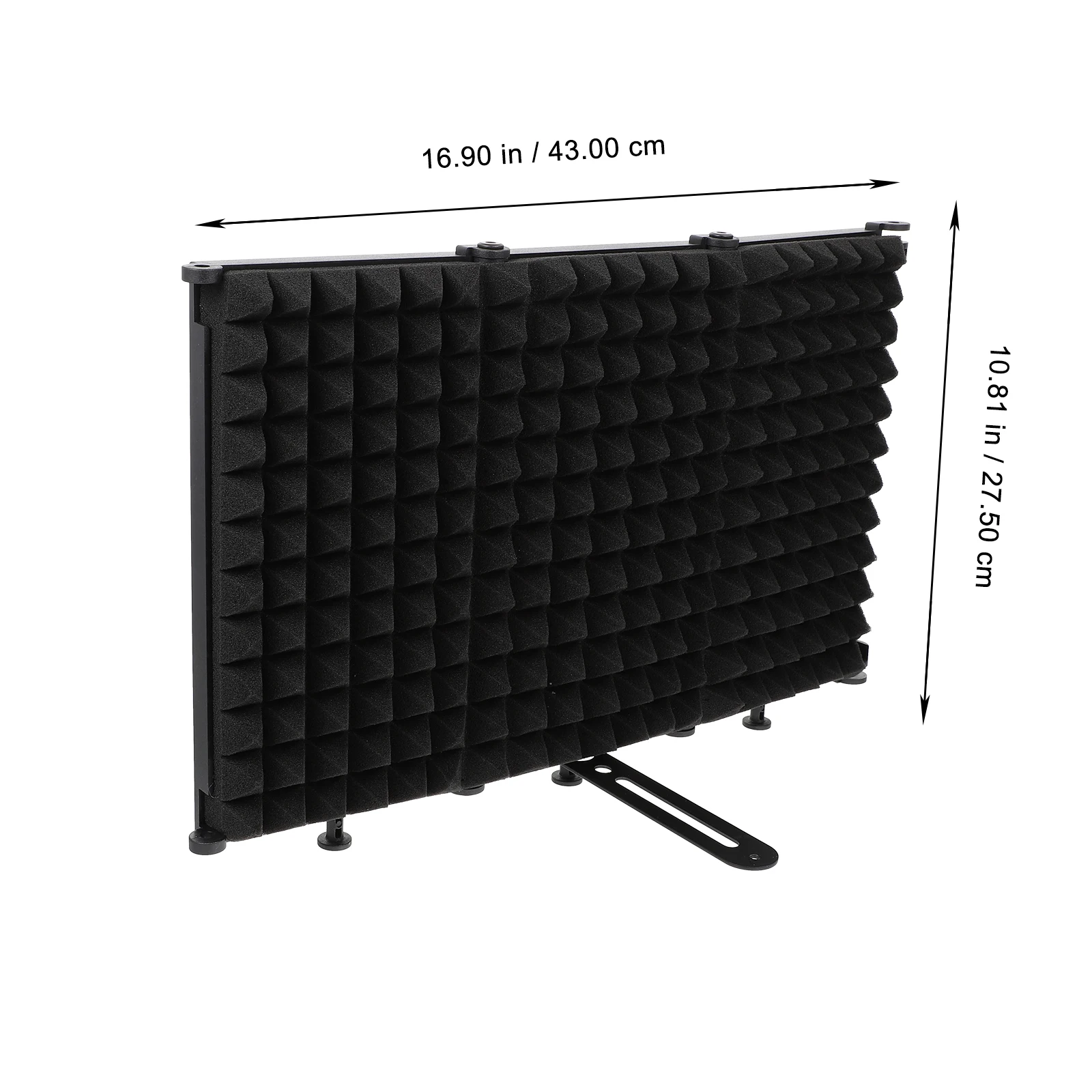 1pc Professionelle Mikrofon Winddicht Bildschirm Faltbare Noise Reduction Schild Sound Absorbieren Schäume Tragbare Aufnahme Studio