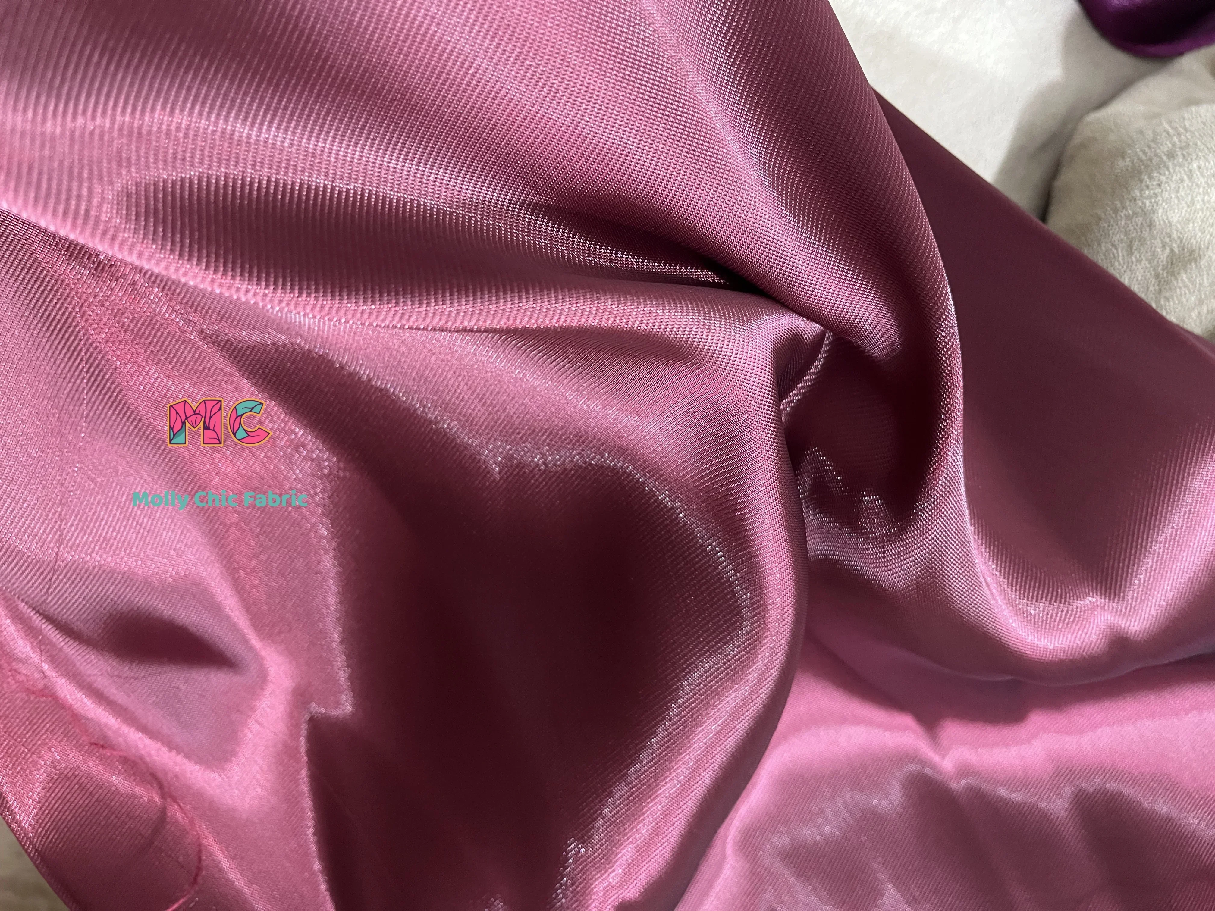 

TR Reflective Liquid Water Light Satin Fabric Sewing Fashion Dress DIY Headwear Accessories Background Decorative Fabric