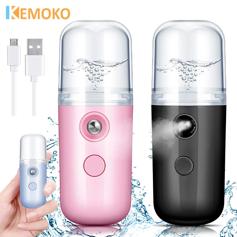 Portable Nano Facial Mist Sprayer – Rechargeable Skin Hydrator 1
