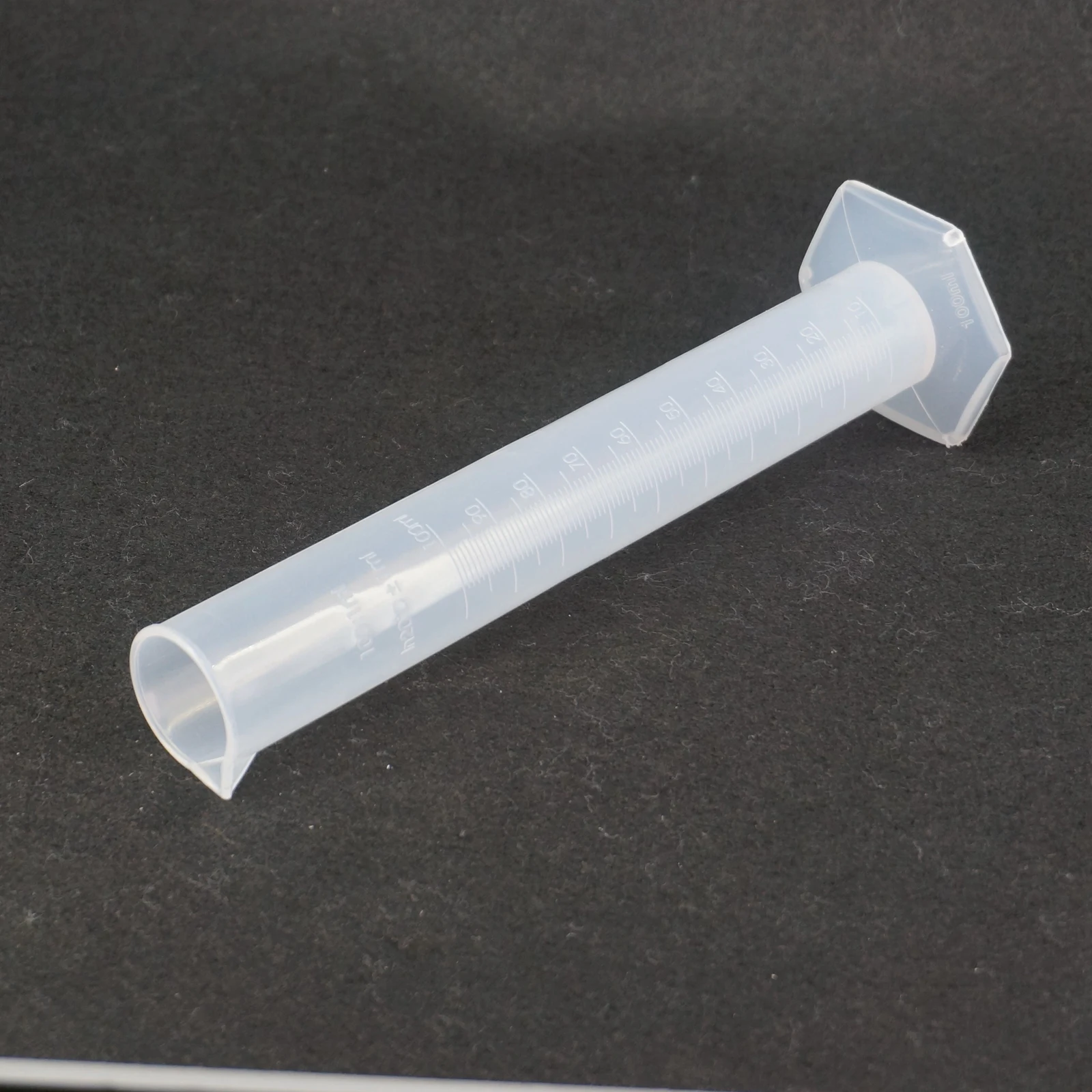 10ml 25ml 50ml 100ml 250-1000ml White/Blue Scale Line Graduated Lab Plastic PP Liquid Mearsuring Cylinder With Spout Teaching