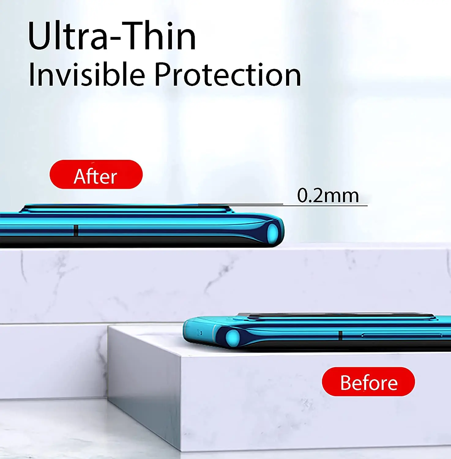 2.5D 9H Tempered Glass Camera Lens Protector for Sony Xperia 1 ii iii IV 5 10 V Lens Glass