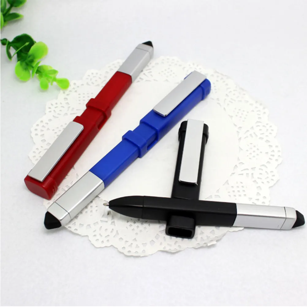 

3Pcs Ballpoint Pen with Phone Holder Stylus Function 7 Precision Screwdrivers Premium Build Compact Portable Multifunctional