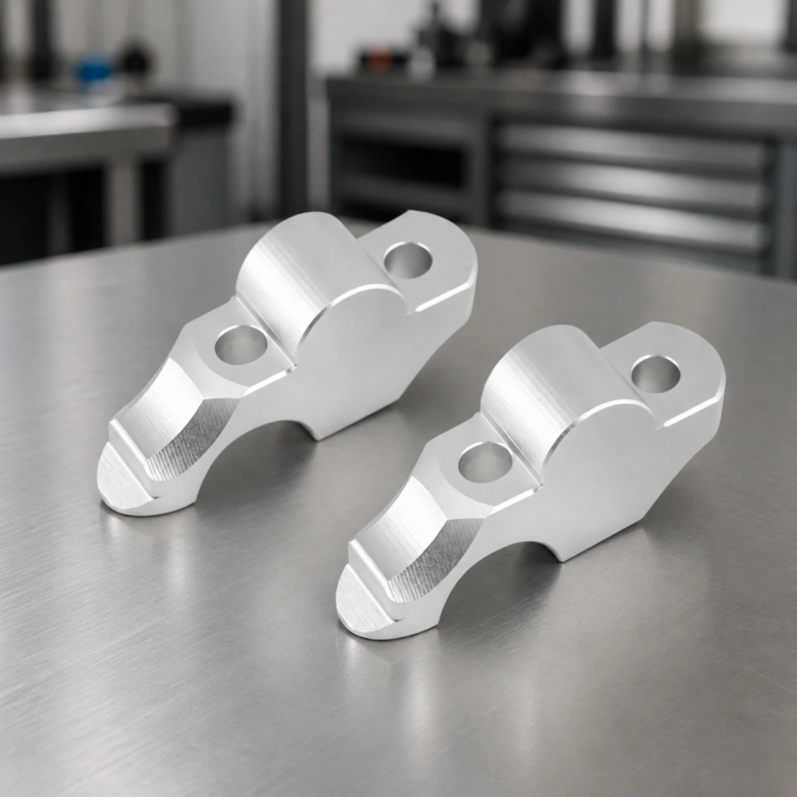 2 Pieces Bayerische Motoren Werke R Nine T Handlebar Riser Strong Handlebar Riser with Rearward Offset Long-Lasting Long Service