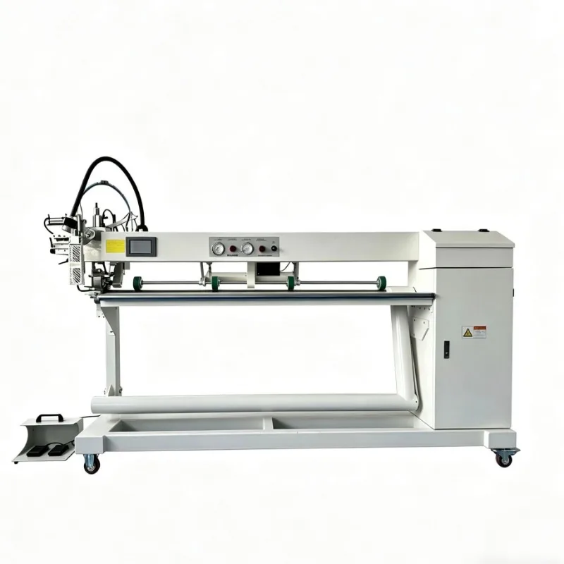 Tunnel spiral pipe welding machine Hot air PVC ventilation pipe welding machine