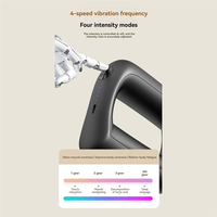 -A94Z Handheld Massager Cordless Percussion Massage Fascial Ring Belly Fat Machine Electric Massager