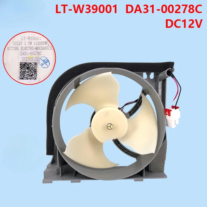 

Heat Dissipation Fan for Samsung Refrigerator DA31-00340A Motor DA31-00278C Fan Original and Brand New
