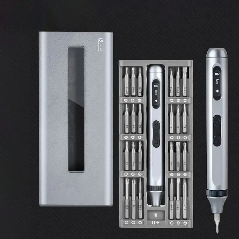 Precision Electric Screwdriver Set Silent Type-c Charging Cordless