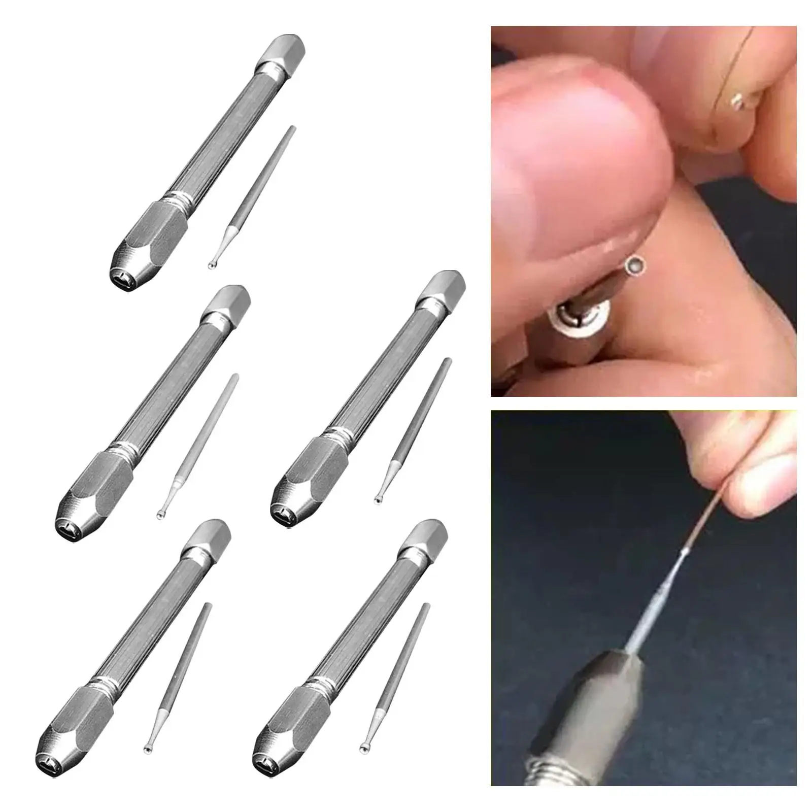 Wire Rounder Bit DIY Jewelry Tool Portable Wire Working Tool Shape Ends of Beading Wire Alloy Hobbies Wire Wrapping Supplies