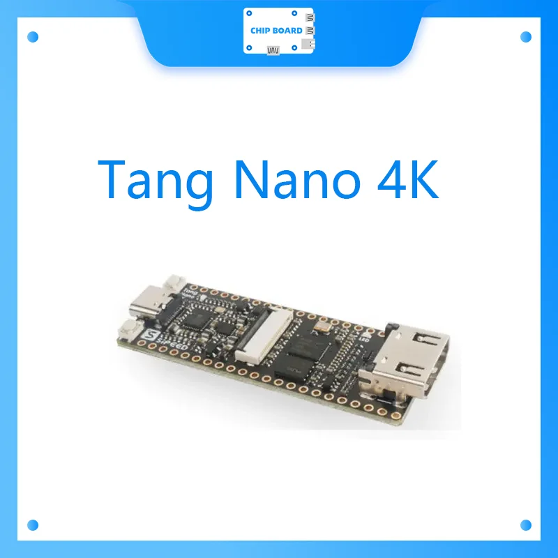 

Tang Nano 4K FPGA board comes with HDMI output, optional camera