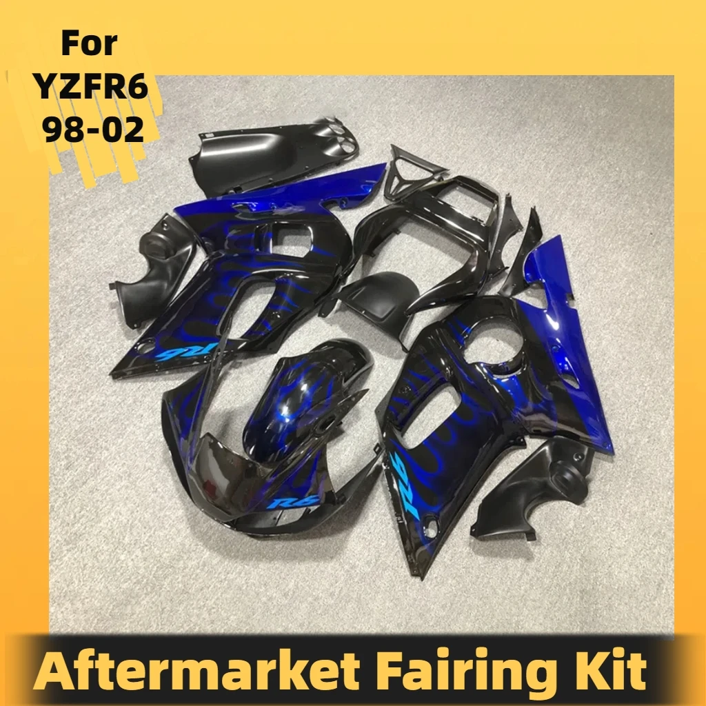 

Fairing Kit for YAMAHA R6 98-02 R6 1998 1999 2000 2001 2002 ABS Plastic Sportbike Body Rebuild Street Sport Bodywork