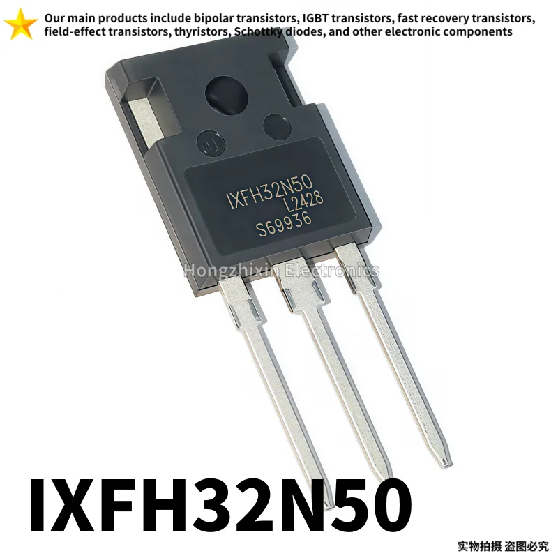 

10PCS OriginaI IXFH32N50Q IXFH32N50 TO-247 32A 500V N-channel MOS field-effect transistor