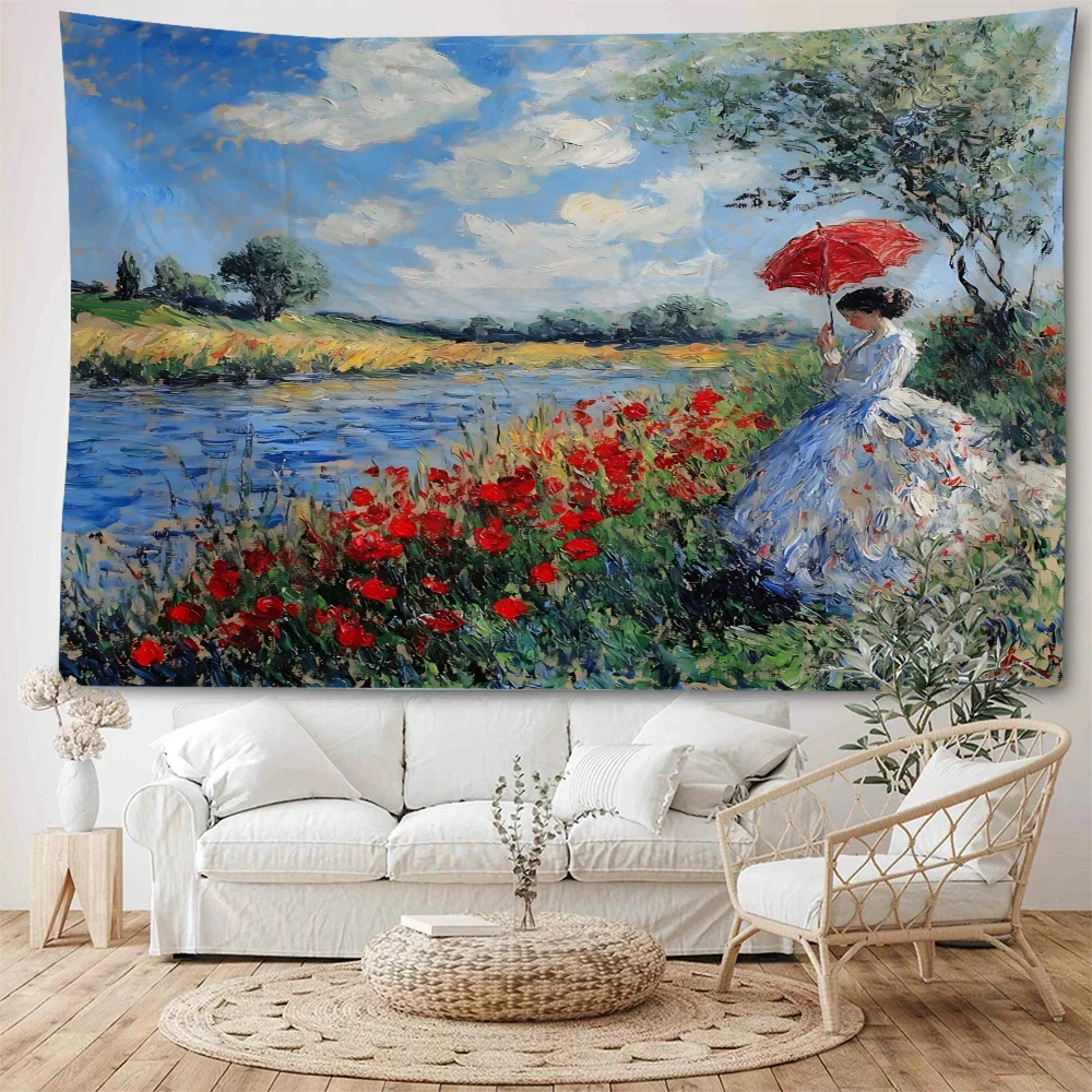 تقدير اللوحات الشهيرة، صورة فتاة، منظر خلفي لفتاة، زخرفة خلفية للنساء والأطفال، نسيج