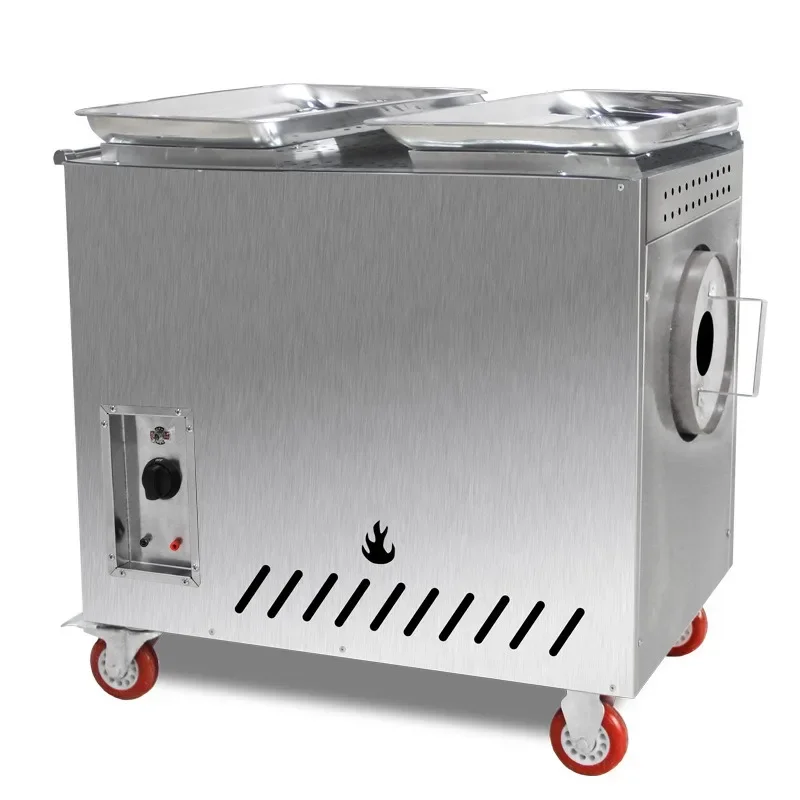 Multifunctional 15 stir-frying machine commercial automatic sugar fry chestnut machine fry peanut melon seed chestnut machine