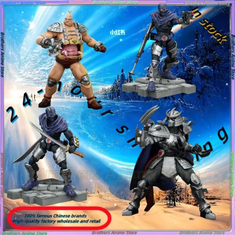 

JOYTOY Dark Source Ninja Turtles Villain Schneider Bigfoot Krona 1:18 fully movable soldier model figure