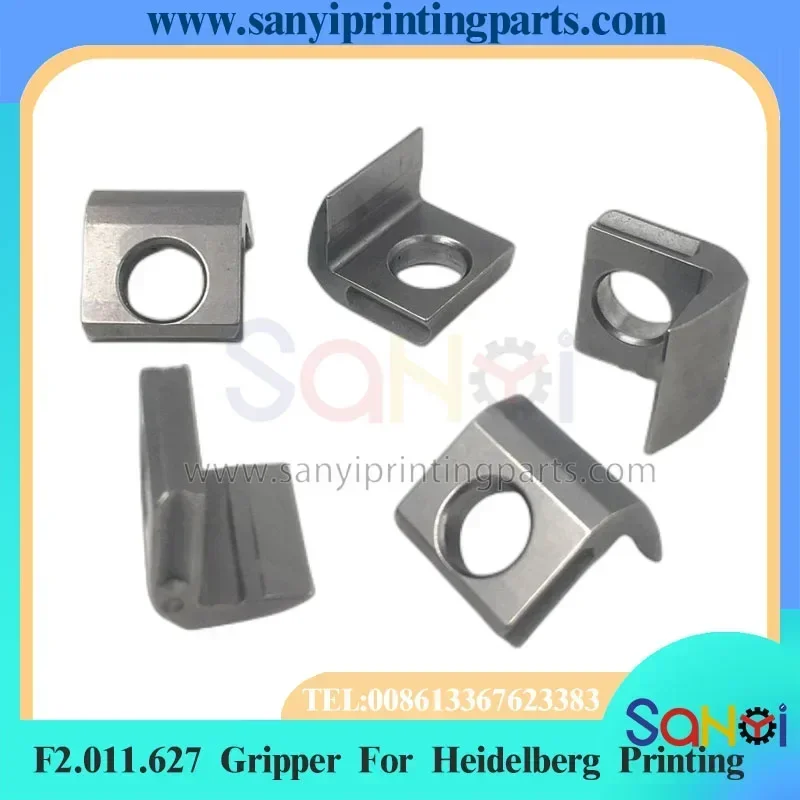 

10 Pieces/Lot Best Quality F2.011.627 Cylinder Steel Gripper For Heidelberg SM102 CD102 XL105 XL106 Printing Machine Parts