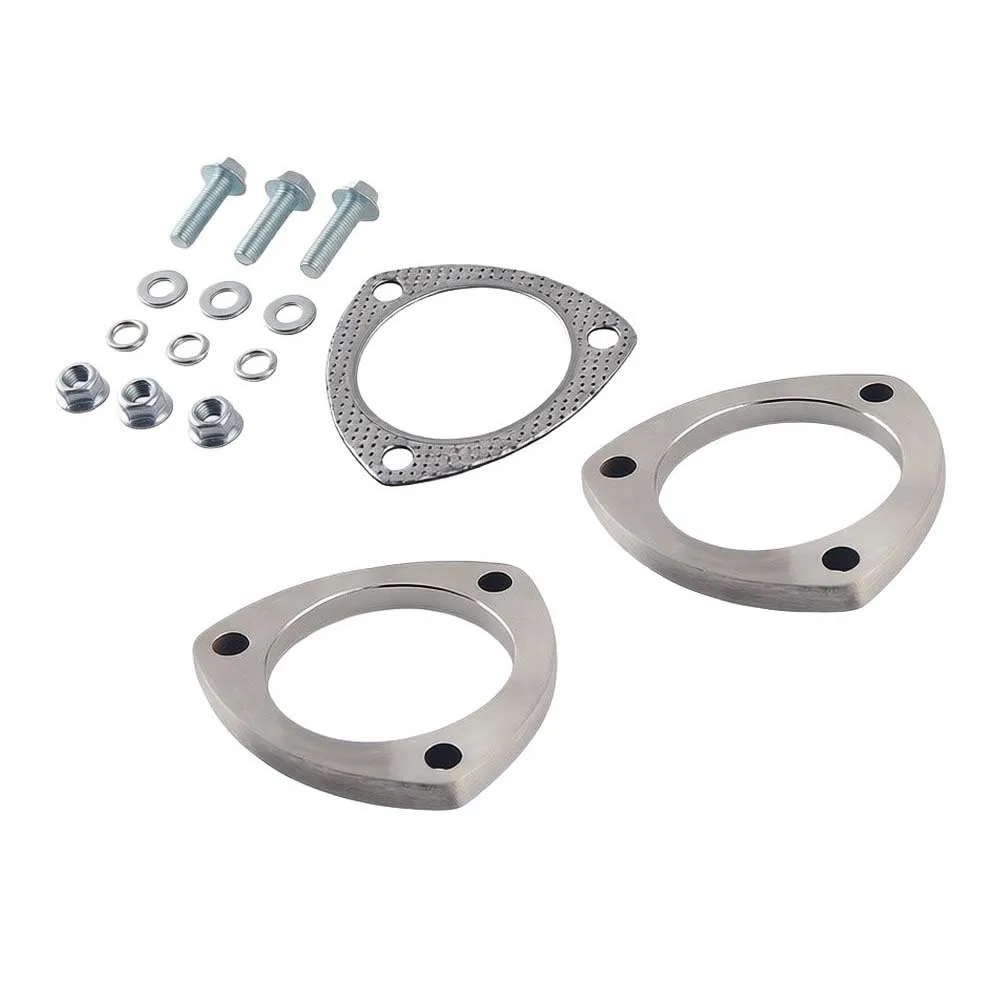 Muffler Repair Flange Stainless Steel Flange For Exhaust System Repair Stainless Steel Construction For Resonators