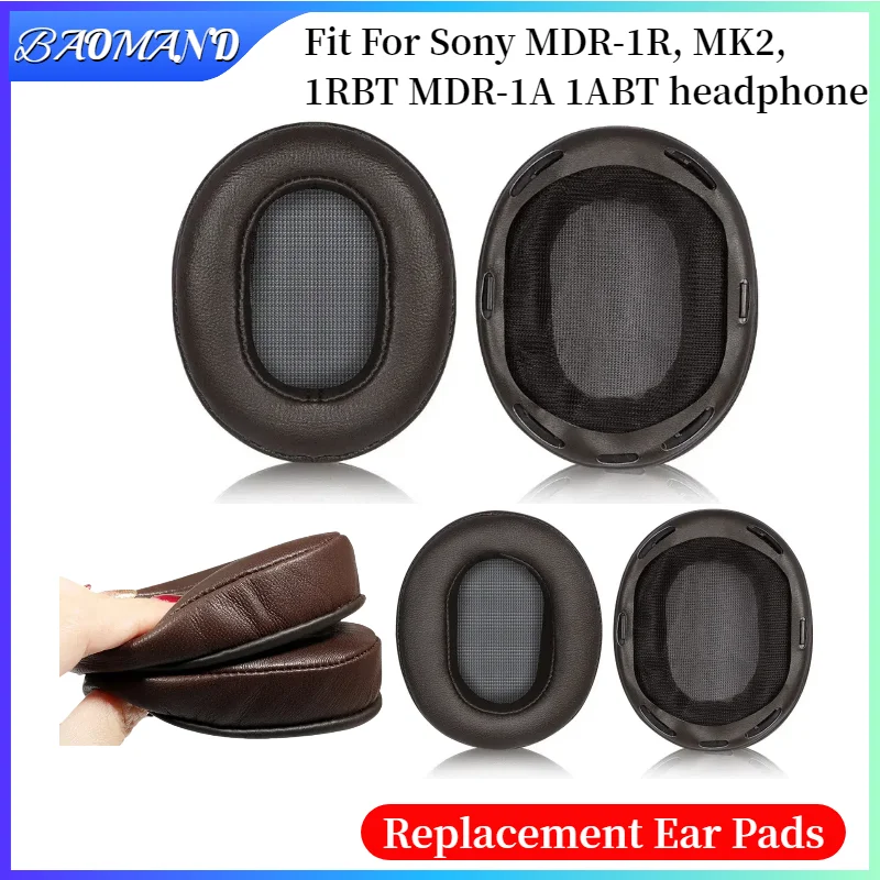 

For Sony MDR-1R, MK2, 1RBT MDR-1A 1ABT Ear Pads Headphone Earpads/Headset Gamer Earpads Ear Pad Cushion Earmuff Cover