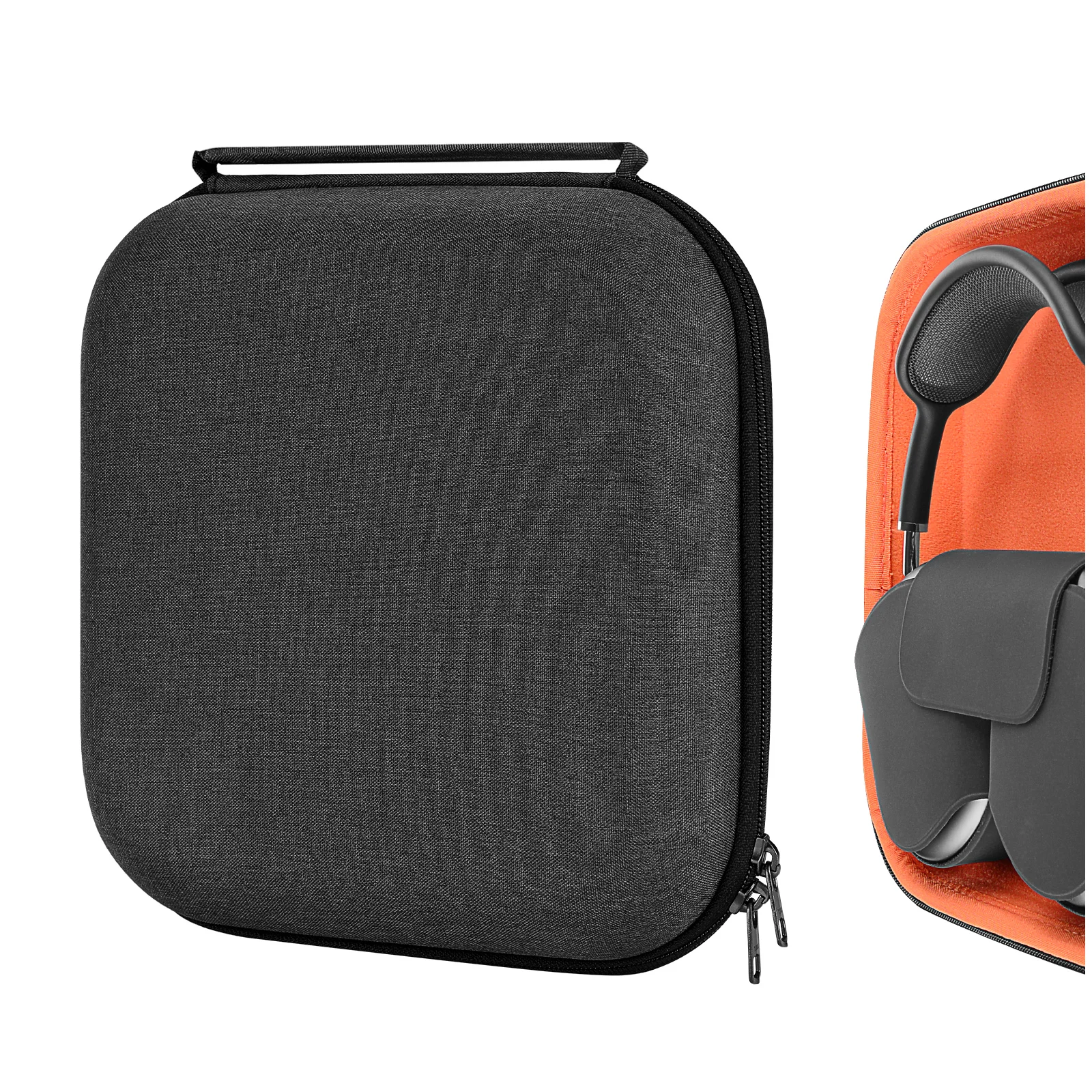 Geekria Headphones Case Pouch For AirPod Max, Protective Bluetooth Earphones Headset Bag with Cable Storage For Accessories