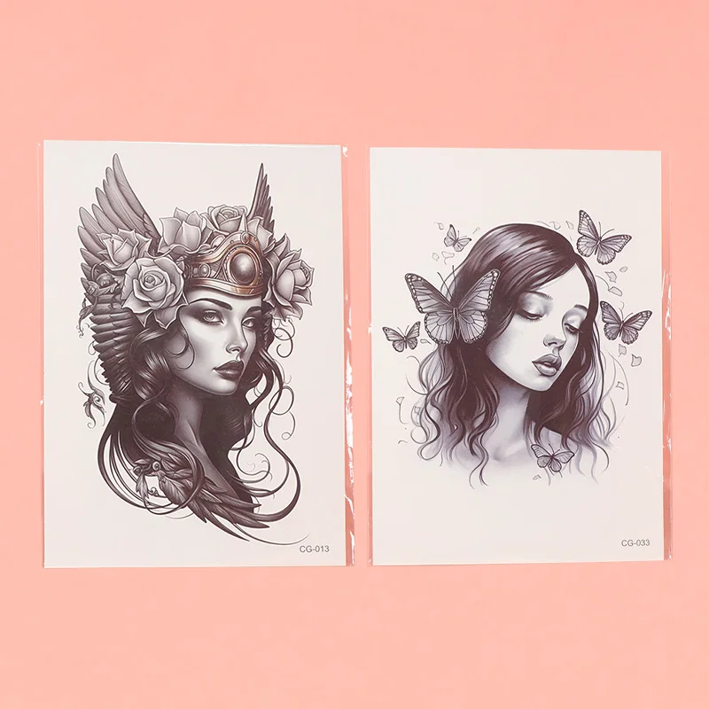 Tatuaż tymczasowy dla dziewczyn, trwały i wodoodporny, realistyczne tatuaże dla kobiet, na ramię, nogę, talię.