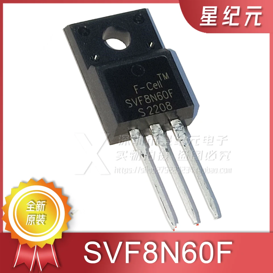 

[IN STOCK]1 Piece SVF8N80F N-channel MOS Field Effect Transistor 8A/800V Brand-new Original