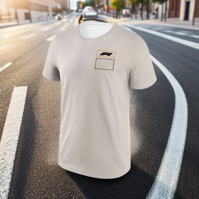 2024 Autumn New Products T-shirts for Men High Quality Breathable Men's Clothing F1 Event Round Neck Short Sleeve Casual T-shirt