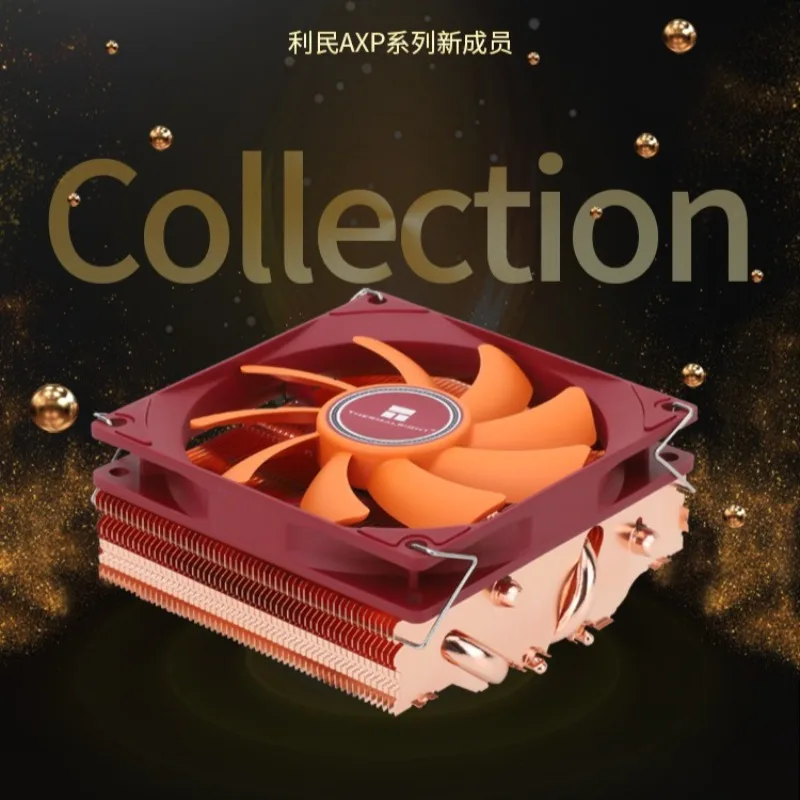 Low Profile 47mm CPU Cooler AXP-90 X47, 92mm High Airflow Quiet Fan, AGHP Anti-Gravity Heat Pipe for ITX SFF PC