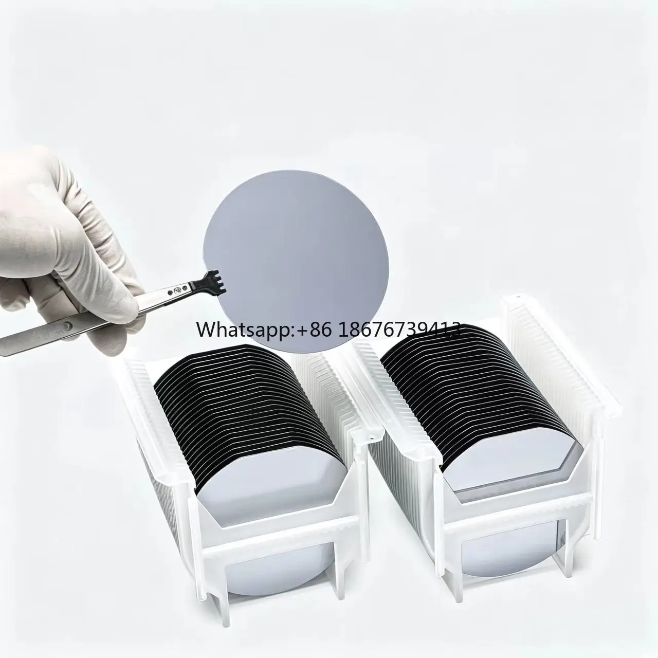 2-12 Inch High Purity 100 Silicon Wafer Single Side Polished Semiconductor Wafer
