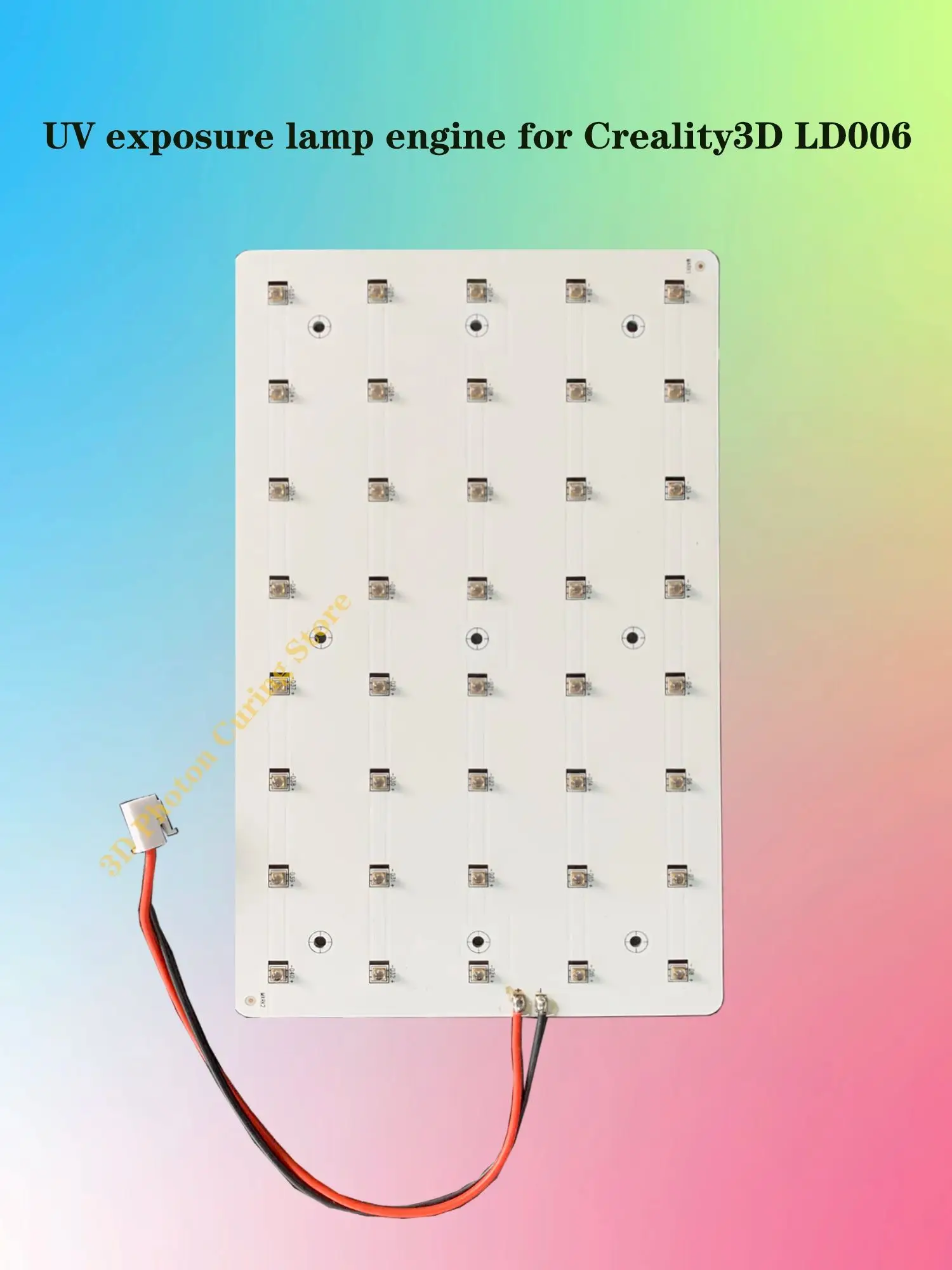 UV exposure lamp engine for Creality3D LD006 3D printer replace accessory cure light bead board toolkit uvled 405nm ultraviolet