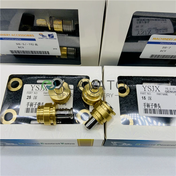 

Excavator Spare Kobelco SK Excavator SK200 210 230 250 260 350-8-6/e480 Joystick Handle Bullet Head
