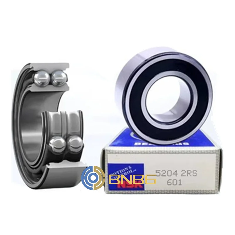 NSK JAPAN Double Row Angular Contact Ball Thickened Bearing 5200 5201 5202 5203 5204 5205 5206 5207ZZ VV
