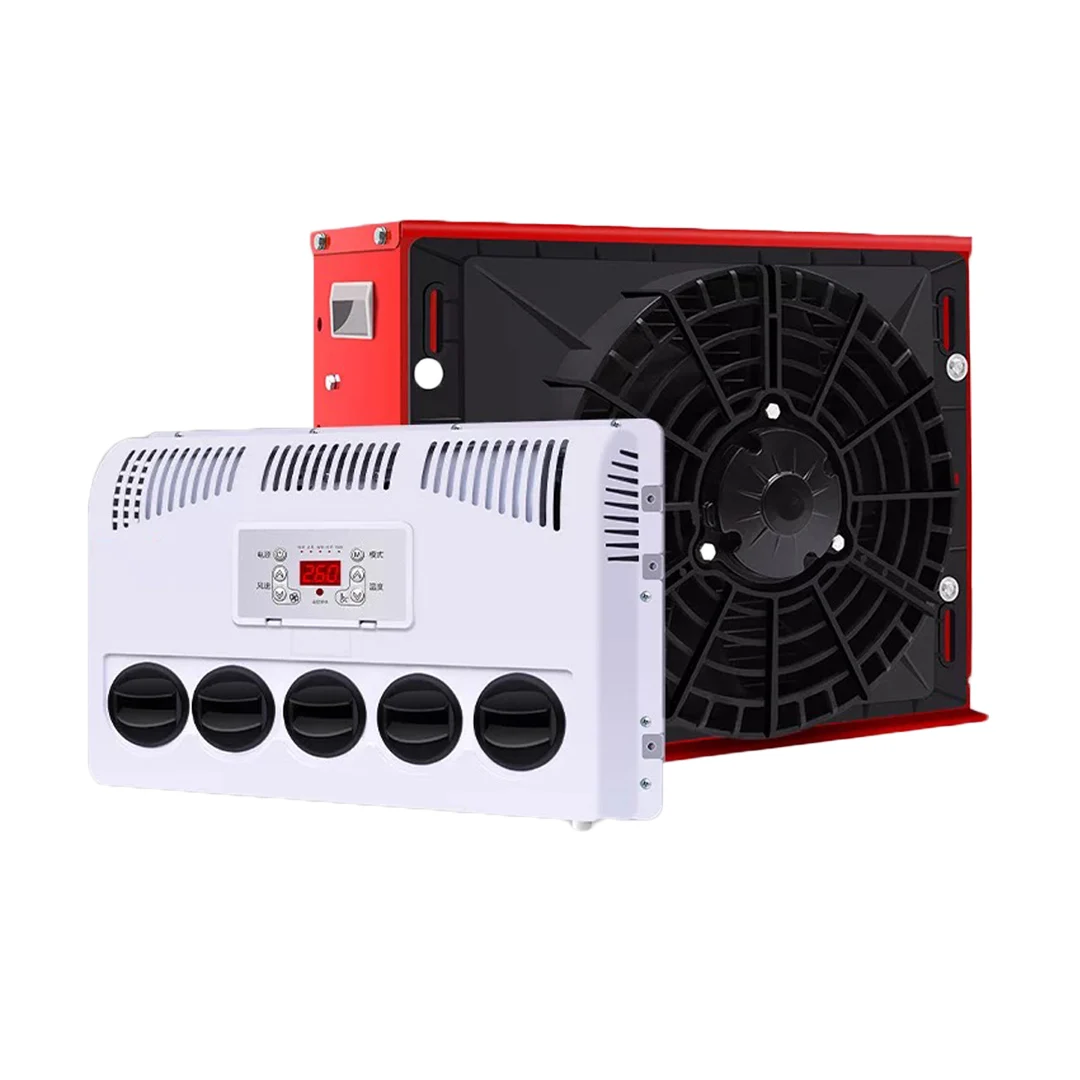 2024 Parking Compressor Mini Conditioner 12V DC Parking Cooler Mini Split Car Air Conditioner Compressor