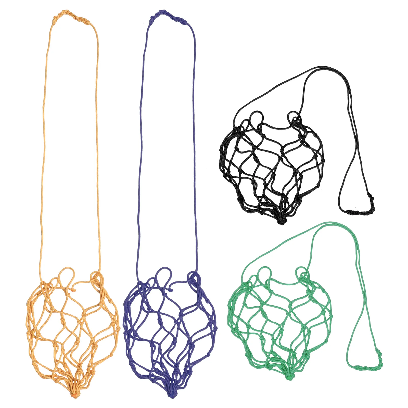 

4Pcs Soccer Training Net Bag Durable Football Kick Trainer Portable Outdoor Practice Ball Control Rebound Net Football Trainer