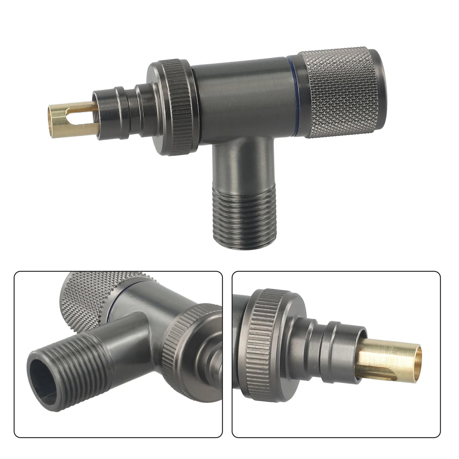 Stainless Steel G1/2 Wall Mount Angle Valve for Washing Machine Water Line with Compact Design for Small Space Installation