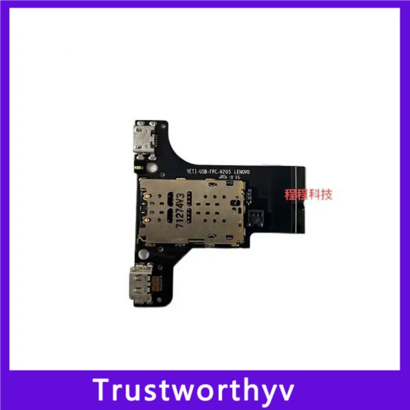 FOR Lenovo YOGA BOOK Charging Port Board SD Card Reader YB1-X91 YETI-USB-FPC-H204