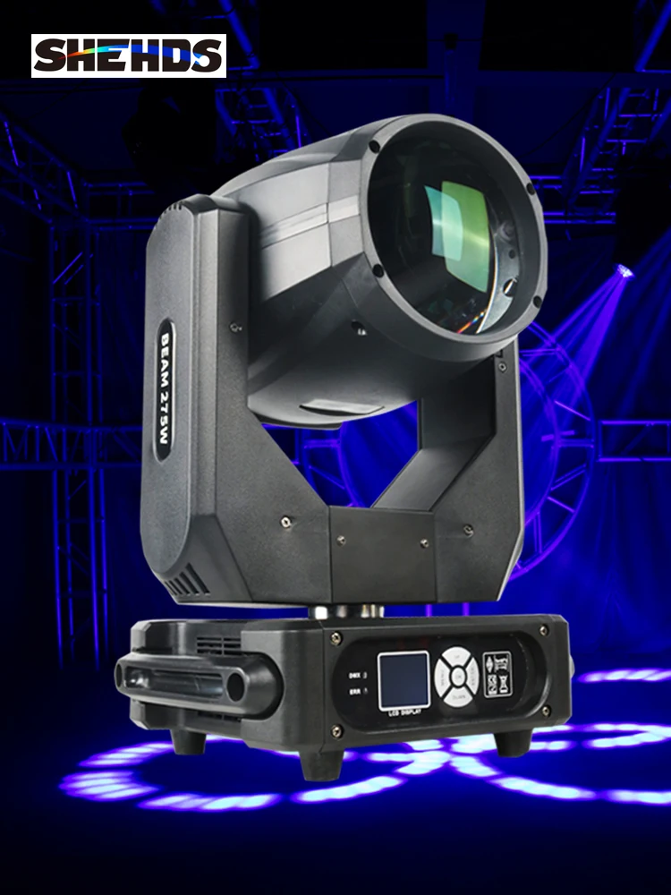 SHEHDS Glühbirne Strahl 275W Moving Head Licht Doppel Prisma DMX512 Für Nachtclub Hochzeit Theater