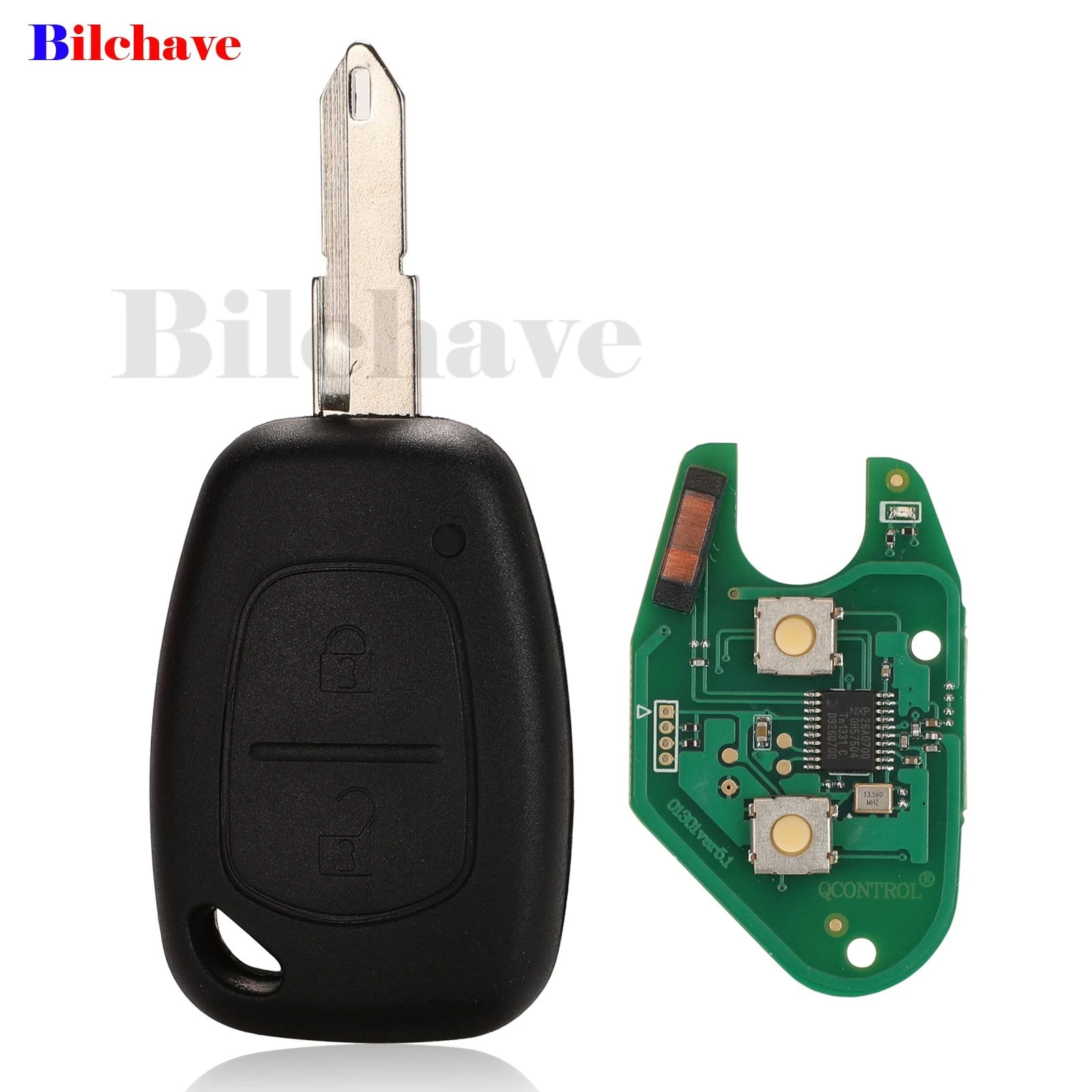 jingyuqin 2BNT For Renault Traffic Master Vivaro Movano Kangoo Remote Car Key 433/434Mhz PCF7946 Chip FOB With NE72 VAC102 Blade