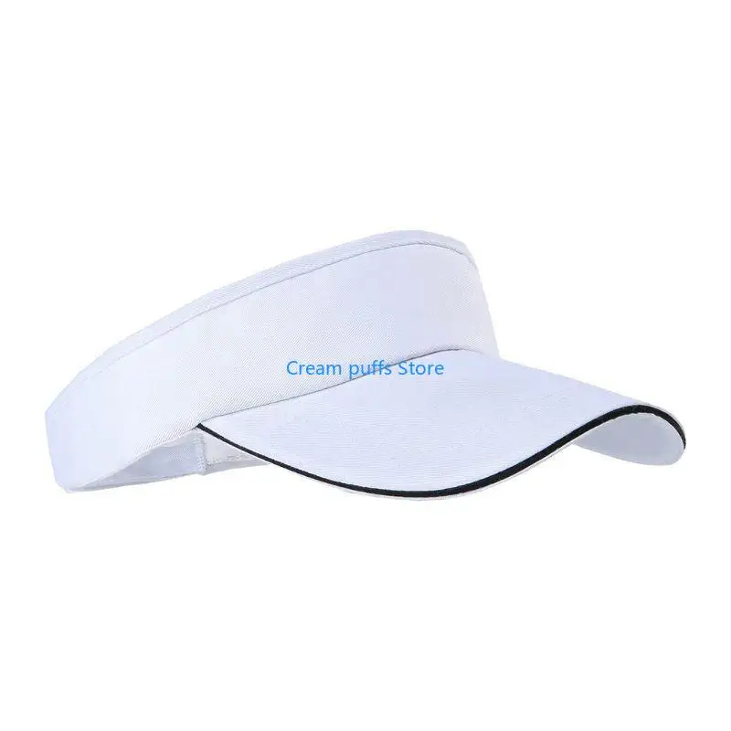 50LE 6 Colors Unisex Summer Cotton Empty Open Top Baseball Cap Color UV Protect