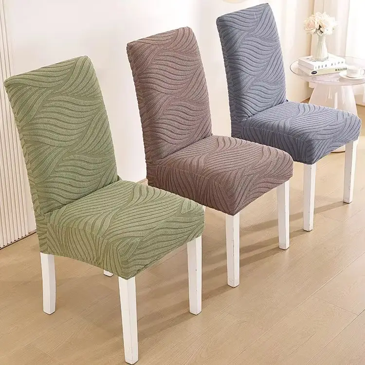 Universal Elastic Chair Covers Suitable for All Seasons, Retractable and Stain-Resistant, Ideal for Home Dining Rooms and Office