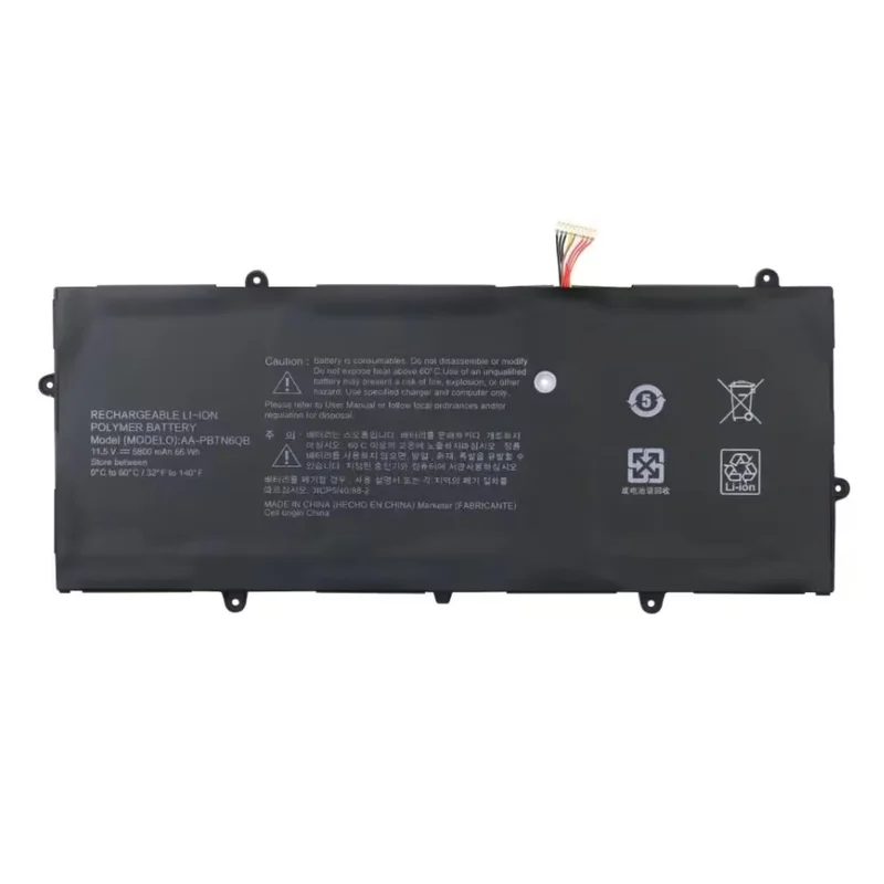 Brand New AA-PBTN6QB 66Wh Battery Suitable for Samsung laptops 9 900X5N NP900X5N NT900X5N-X78L