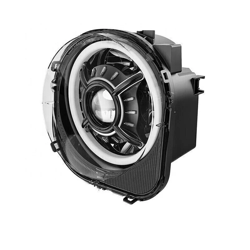 Car Led Headlights For Jeep Renegade 2015-2021 Accessories Modified Led White DRL Halo Front Lights Assembly Plug And Play