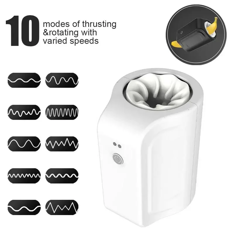 Rechargeable Vibrator Male Insertion Automatic Mastubator For Men Adsorption Doll To Have Sex Smart Men's Mastubator Women