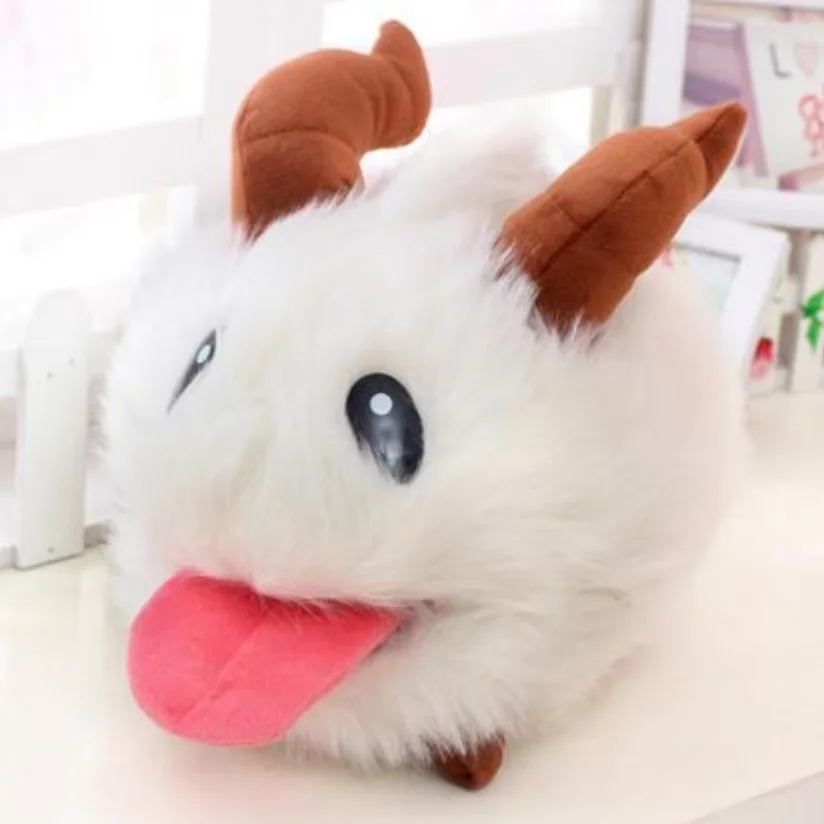 

25CM Hot Product League Of Legends Poro Plush Doll Game Peripheral Doll High Quality Kids Birthday Christmas Gift Home Decor