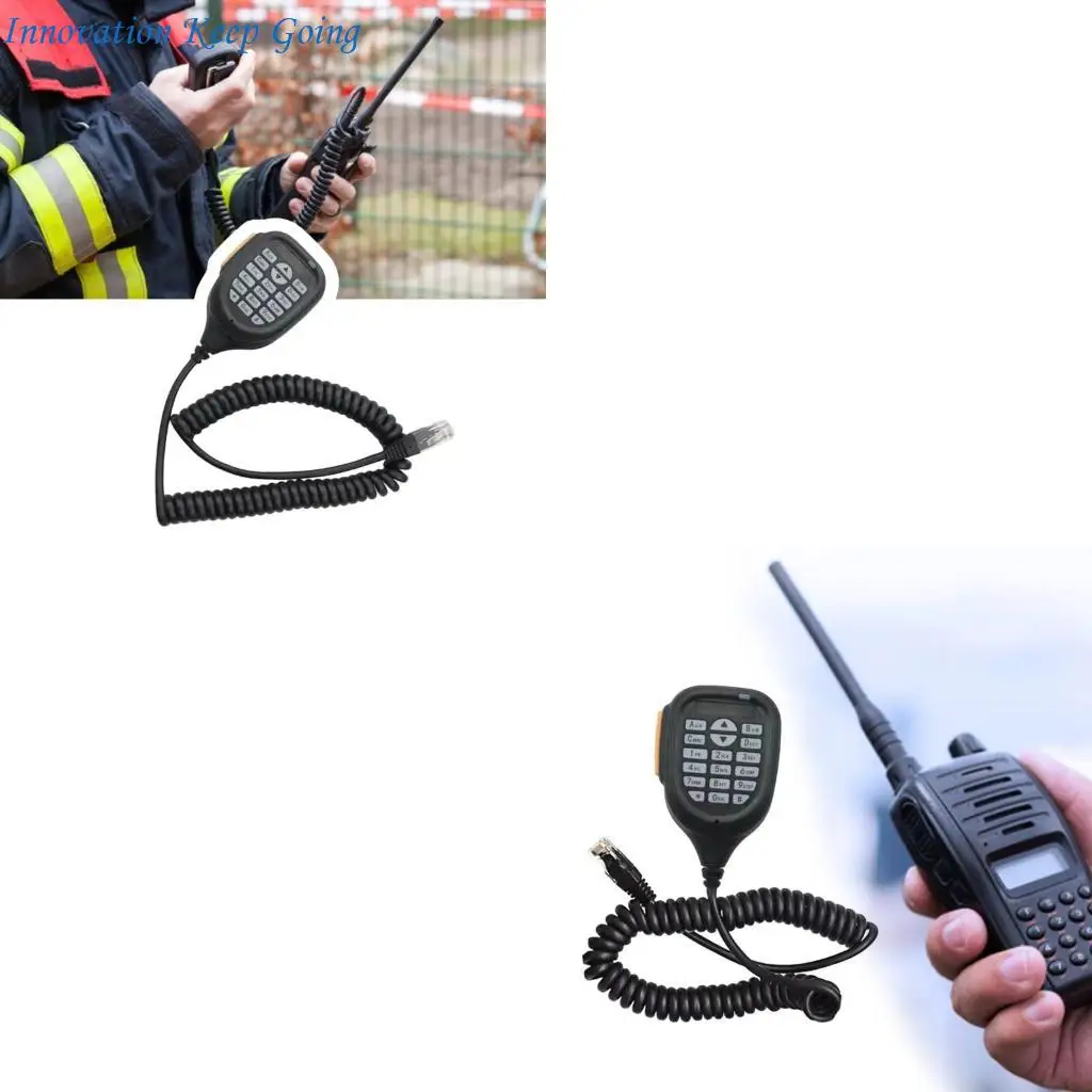 

E65C robusts Speaker Microphone Handheld Microphone for Efficient Fleet Management