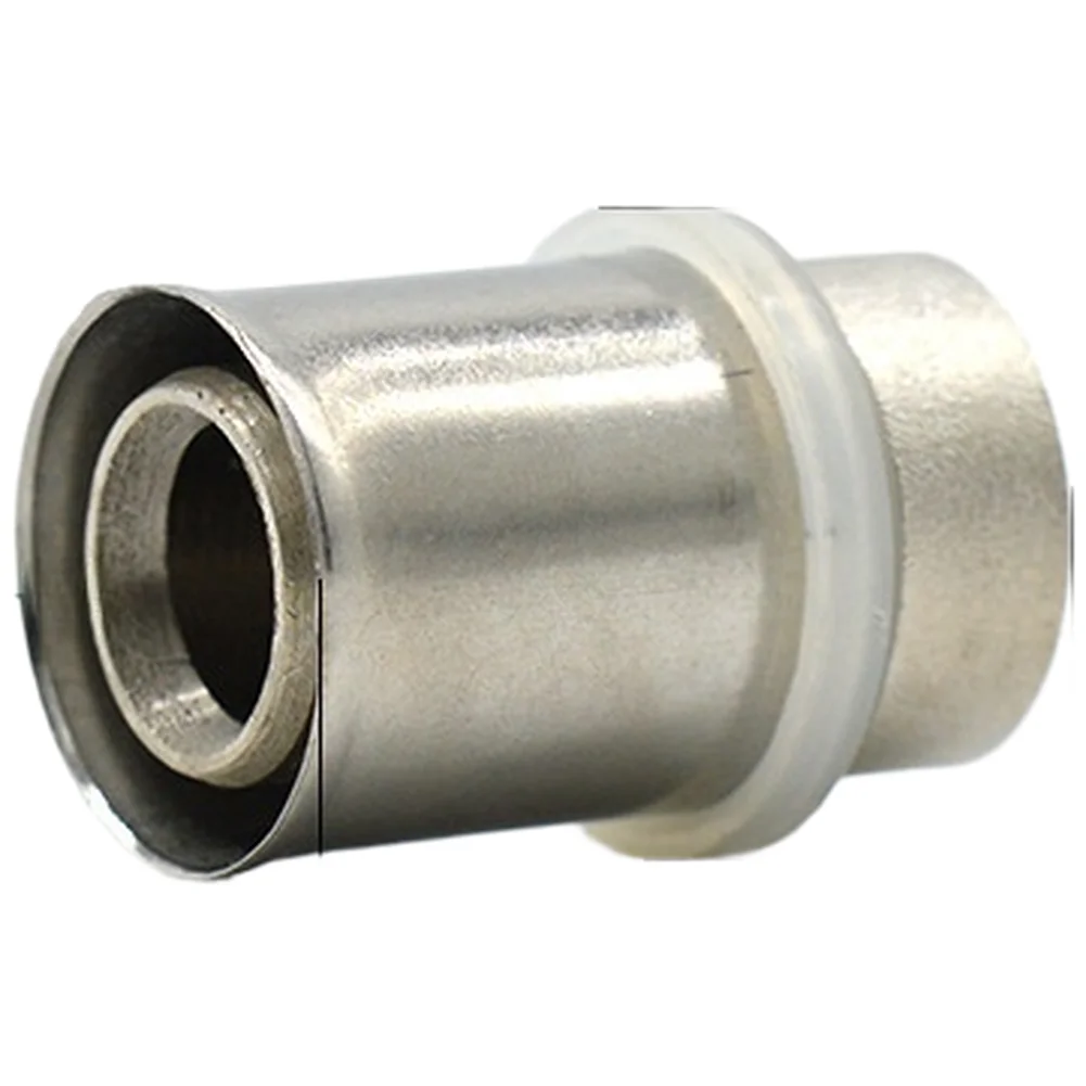 Copper Pipe Cap Brass Compression Cap H58 Copper Construction Nickel Plated Finish Rust-proof Material Leak-proof Sealing