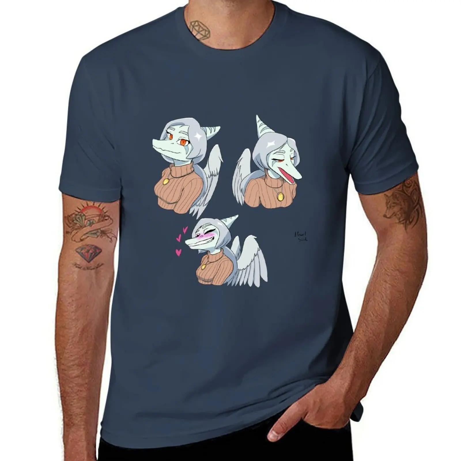 

Mous Fang Faces Lucy Tiny T-Shirt Lightweight Running T-Shirt