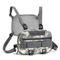 Men's Tactical Bags Fishing Chest Bag Waterproof Molle Nylon Climbing Camping Backpacks Outdoor Travel Vest Backpack Fanny Pack