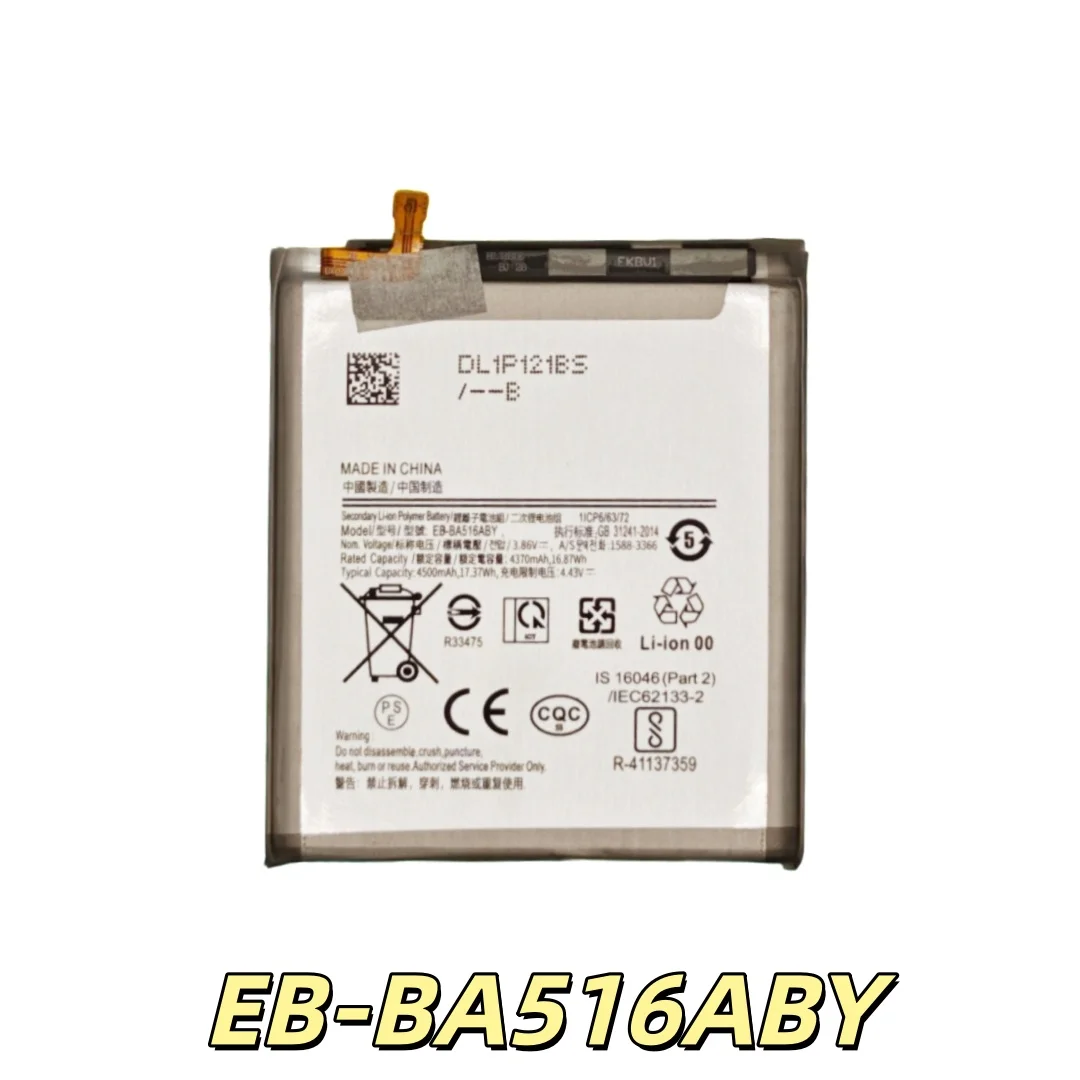 100% Original High Quality EB-BA516ABY 4500mAh For Samsung Galaxy A51 5G SM-A5160 A516 Rechargeable Phone Battery+Tools