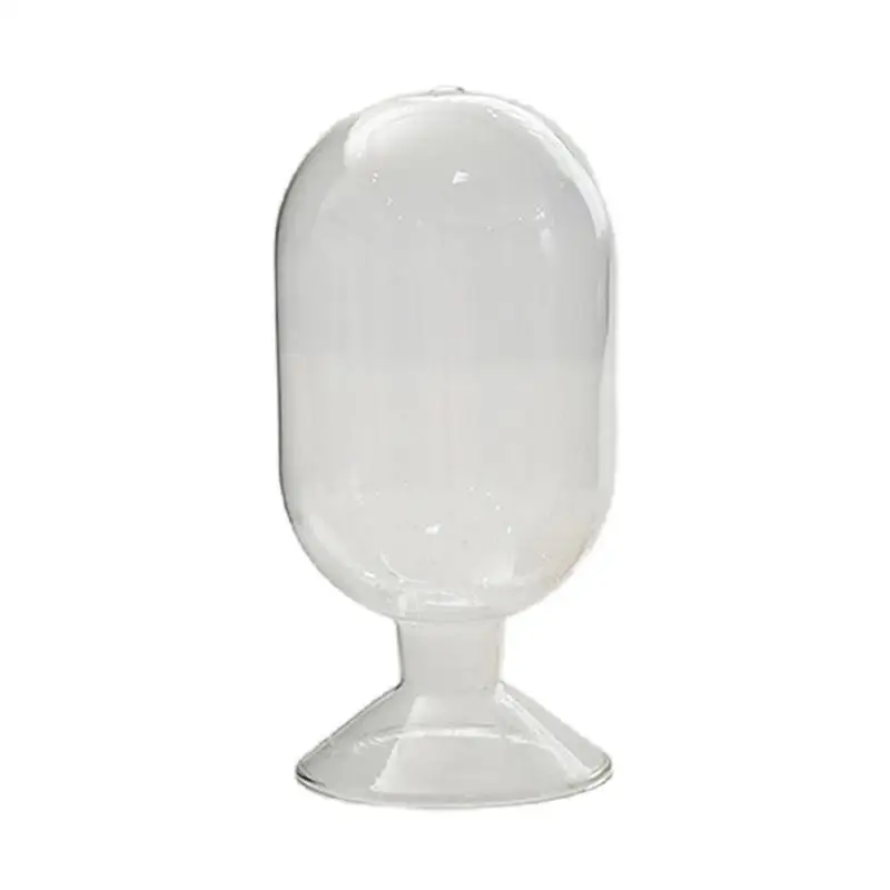 Botella de cristal transparente para laboratorio, cúpula de exhibición de vidrio, compatible con Cloche, Strike Jar