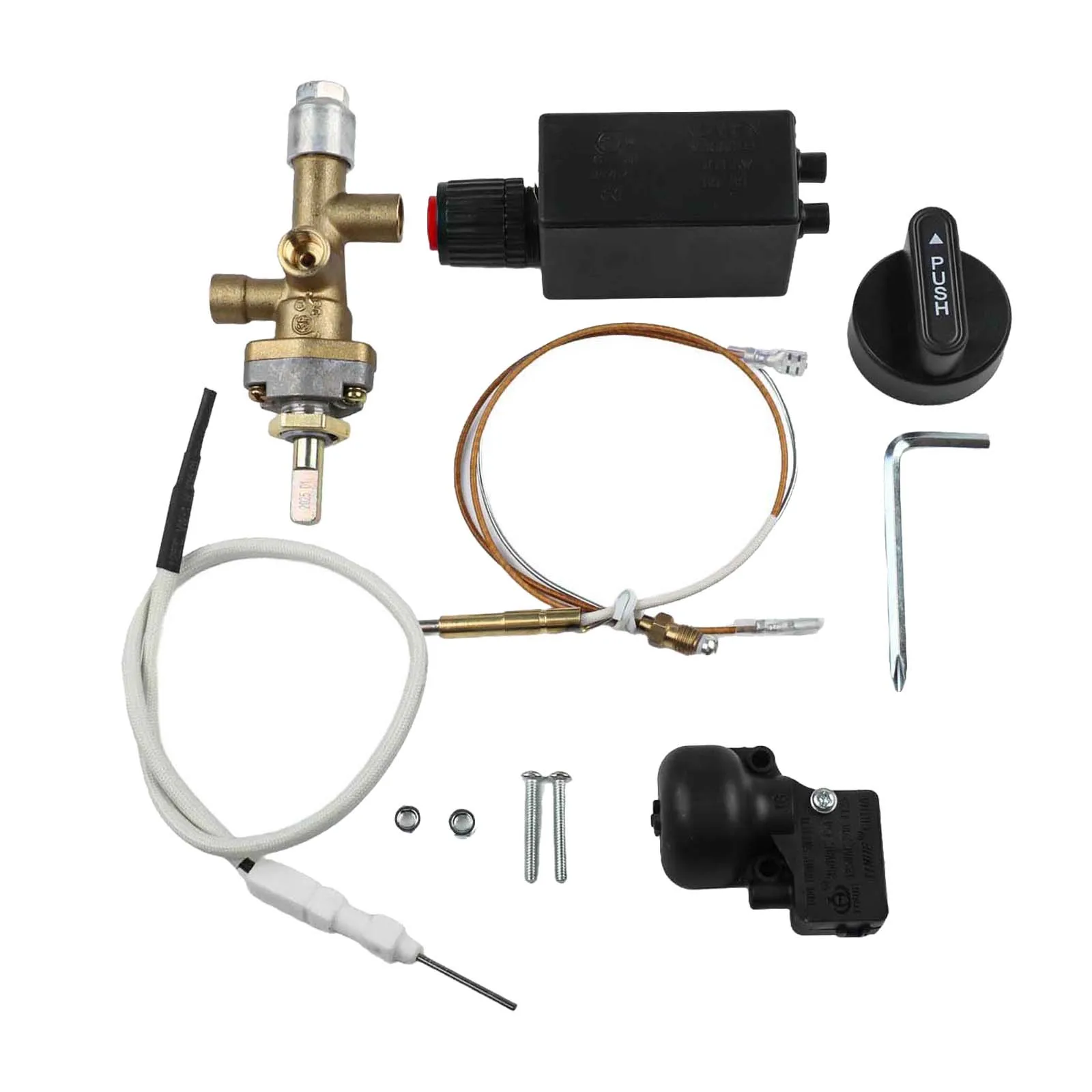 

7pcs Patio Gas Heater Replacement Parts Safety Kits With Easy Installation Garden Outdoor Living Patio Garden Furniture Heaters